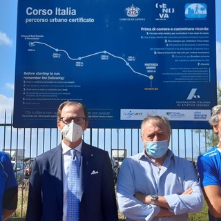 Corso Italia entra nel circuito dei percorsi Bandiera Azzurra certificati dalla Federazione italiana atletica leggera