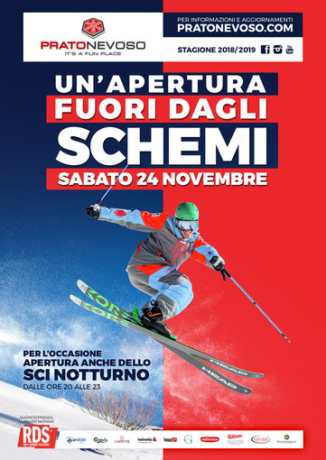 Prato Nevoso inaugura la stagione dello sci in Piemonte: da questo sabato impianti aperti tutti i giorni