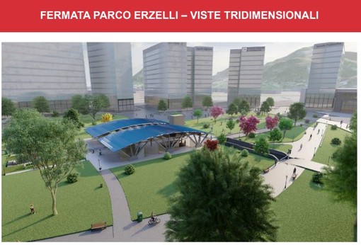 Un people mover e due funicolari per collegare l'aeroporto a Erzelli, presentato il progetto (Foto)
