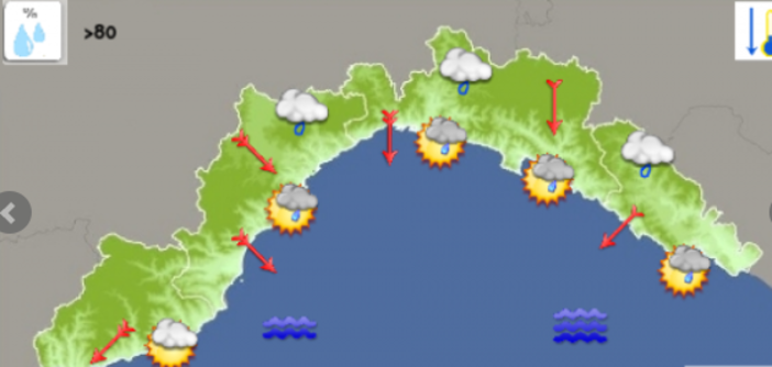 Meteo: previsioni in peggioramento in questo giovedì 15 ottobre. Precipitazioni sul Levante Meteo: previsioni in peggioramento in questo giovedì 15 ottobre. Precipitazioni sul Levante