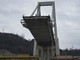 Ponte Morandi: si inizia a calare il quarto impalcato