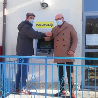 Inaugurato il nuovo sportello automatico di Poste a Vobbia