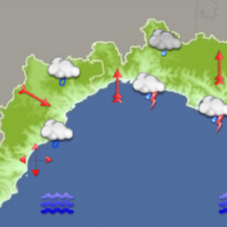 Meteo: giornata caratterizzata dalla forte pioggia su genovese e Levante. Fine settimana altalenante