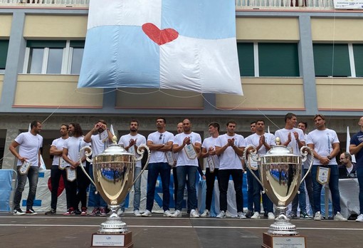 La Pro Recco incontra la città ed espone i trofei vinti