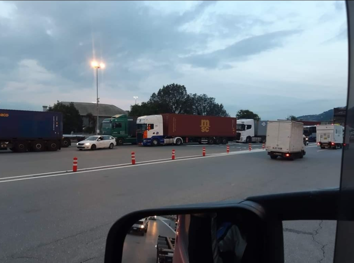 Foto tratta dal gruppo Facebook viabilità Genova