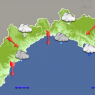 Meteo: giornata caratterizzata da qualche rovescio su genovese e Levante