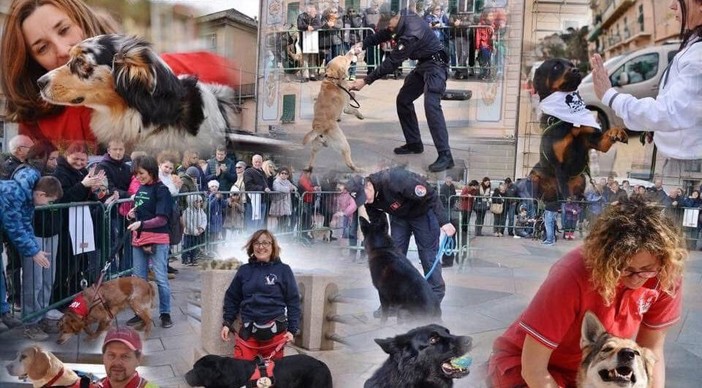 Pegli in Bau, una giornata tra gioco, soccorso e dimostrazioni con i cani Pegli in Bau, una giornata tra gioco, soccorso e dimostrazioni con i cani