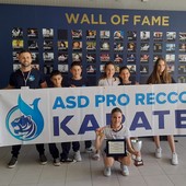 Dal tatami in chiesa al trionfo romano, la Pro Recco Karate Genova Nervi vince il campionato italiano di kata Dal tatami in chiesa al trionfo romano, la Pro Recco Karate Genova Nervi vince il campionato italiano di kata