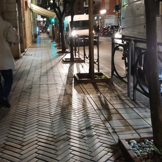 Recco, avviato il programma straordinario di pulizia di marciapiedi e porticati