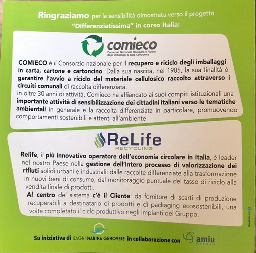 Al via la nuova raccolta porta a porta in corso Italia: 62 esercizi commerciali coinvolti (FOTO)