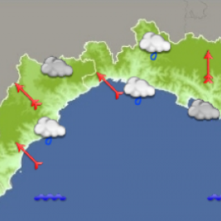 Meteo: giornata prevalentemente nuvolosa con possibili precipitazioni sul genovese