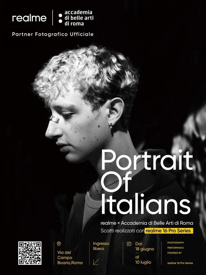 Mostra "Portrait of Italians" all'Accademia delle Belle Arti di Roma Mostra "Portrait of Italians" all'Accademia delle Belle Arti di Roma