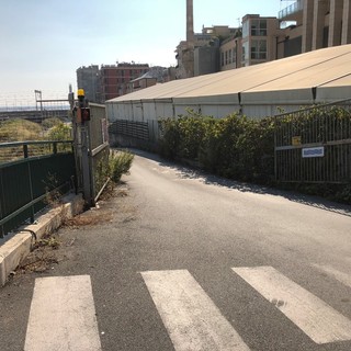 Pista "sommergibile" nell'alveo del Varenna utilizzabile fino al 14 agosto