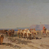 A. PASINI 1864 - Quadro conservato a Palazzo Pitti A. PASINI 1864 - Quadro conservato a Palazzo Pitti