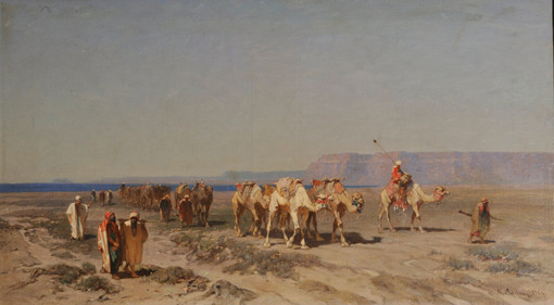 A. PASINI 1864 - Quadro conservato a Palazzo Pitti