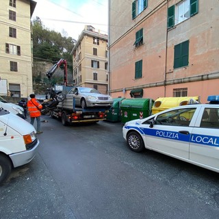 Polizia Locale, da inizio anno rimossi oltre cento veicoli
