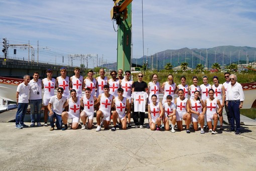 Regata delle Antiche Repubbliche Marinare, Genova presenta gli equipaggi: a Pisa per difendere il poker di vittorie Regata delle Antiche Repubbliche Marinare, Genova presenta gli equipaggi: a Pisa per difendere il poker di vittorie