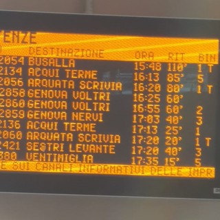 Venerdì nero per i trasporti in treno, ritardi fino a 110 minuti