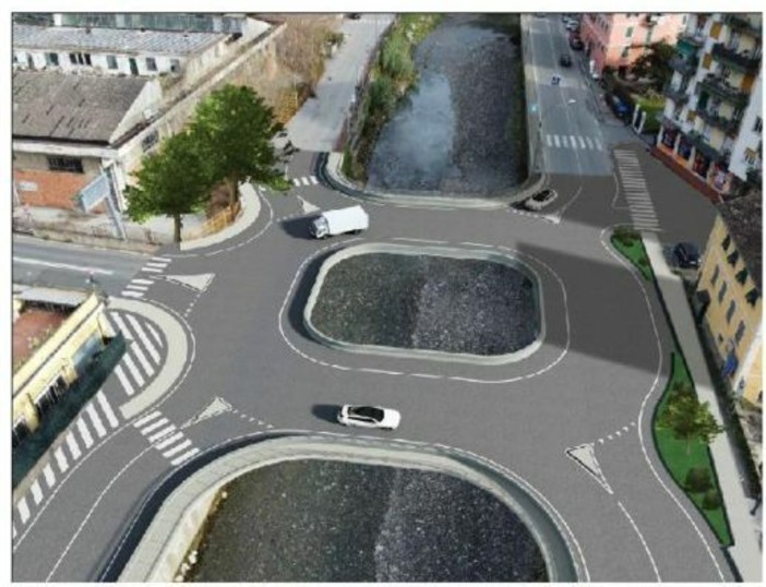 Recco, al via il cantiere all'uscita dell'autostrada: due nuovi ponti e una rotatoria per cambiare il volto alla città Recco, al via il cantiere all'uscita dell'autostrada: due nuovi ponti e una rotatoria per cambiare il volto alla città