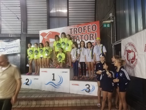 Rapallo Nuoto, due trofei ricchi di soddisfazioni