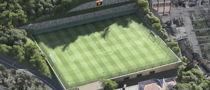 Genoa, nel futuro c'è il nuovo centro sportivo: presentato il progetto degli Erzelli Genoa, nel futuro c'è il nuovo centro sportivo: presentato il progetto degli Erzelli