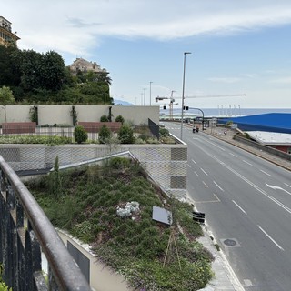 La rotonda di Carignano dove giovedì inaugurerà la nuova Conad