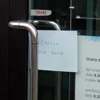 Rapine allo sportello di banca in Liguria: dimezzate nel 2018