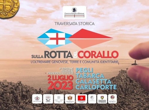 "Sulla rotta del corallo", sabato la traversata in barca a vela tra Pegli, Tabarca, Calasetta e Carloforte