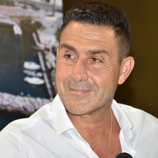 Roberto Vannacci a Riva Ligure (Foto Sanremonews)