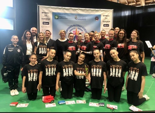 Aerobica, per le liguri bronzo nell'aerodance e al Trofeo delle Regioni