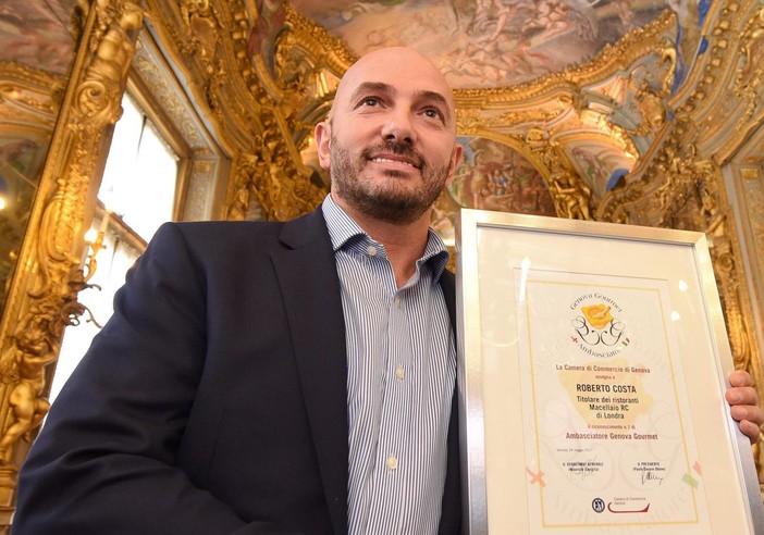 L’imprenditore genovese Roberto Costa eletto presidente del nuovo Coordinamento dei Ristoranti Italiani all’Estero
L’imprenditore genovese Roberto Costa eletto presidente del nuovo Coordinamento dei Ristoranti Italiani all’Estero
