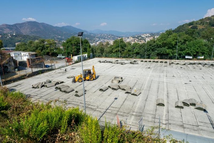 Al via i lavori di riqualificazione dell'impianto sportivo 'Mauro Morgavi' di Sampierdarena (FOTO)