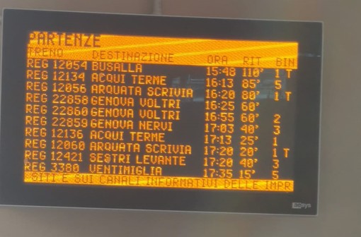 Venerdì nero per i trasporti in treno, ritardi fino a 110 minuti