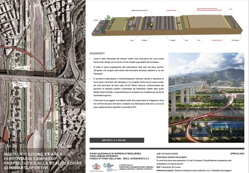 Sampierdarena: al via il piano urbano per la riqualificazione del quartiere Sampierdarena: al via il piano urbano per la riqualificazione del quartiere