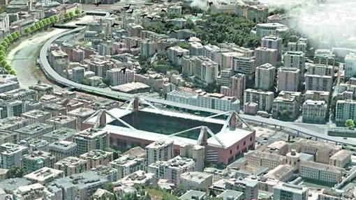 Nuovo stadio di Marassi, i comitati avvertono: “Senza Skymetro sarà un disastro per la Val Bisagno: necessario per evitare la paralisi della vallata”