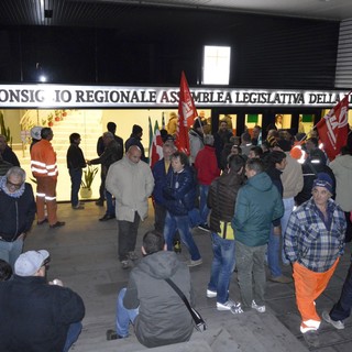 La protesta dei centri per l'impiego arriva in Regione