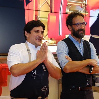 Lo chef Colagreco dà spettacolo a RistorExpo
