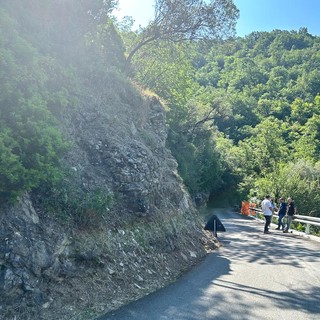 Recco: sicurezza del territorio, in corso il nuovo intervento in via Alpini d'Italia
