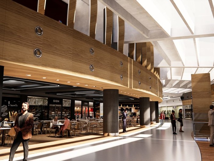 121 negozi, un supermercato e 19 bar e ristoranti. Ecco il nuovo 'Waterfront Mall'