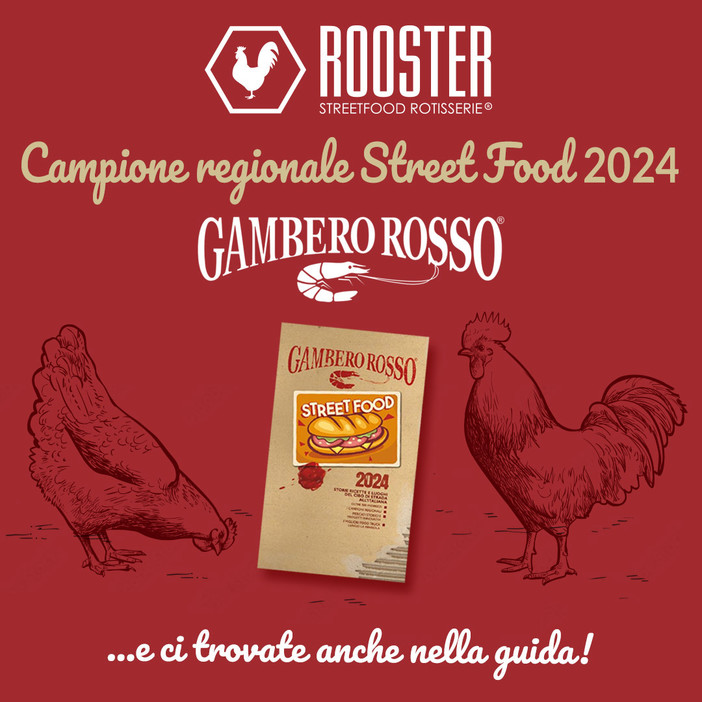 Street Food 2024, per Gambero Rosso Rooster è il migliore della Liguria