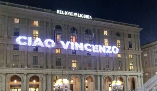 &quot;Ciao Vincenzo&quot;, l'omaggio di Regione Liguria a Vincenzo Spera (foto e video)