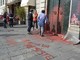 Curdi sotto attacco: scritte e vernice rossa sull'ambasciata turca in De Ferrari