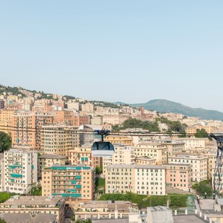 Il render della funivia