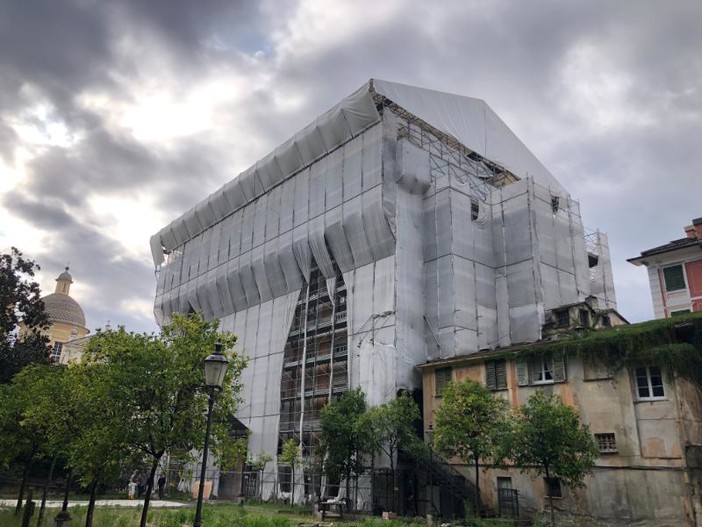 Chiavari, via libera dalla Giunta per il restauro dei prospetti ovest ed est di Palazzo Rocca