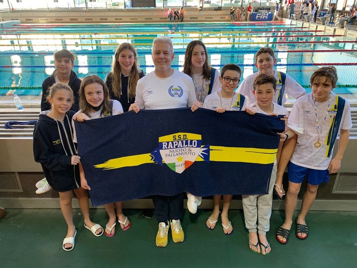 Rapallo Nuoto: Un record europeo, 37 medaglie e una partecipazione ai Campionati Italiani Assoluti