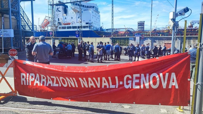 Riparazioni navali, Conventini di Gmg: "Chiediamo di essere licenziati" (VIDEO) Riparazioni navali, Conventini di Gmg: "Chiediamo di essere licenziati" (VIDEO)