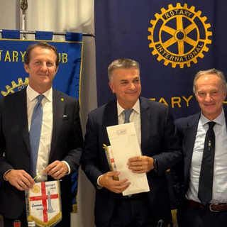 Infrastrutture liguri, Rixi fa il punto su Terzo Valico, diga e Gronda all’incontro dei Rotary