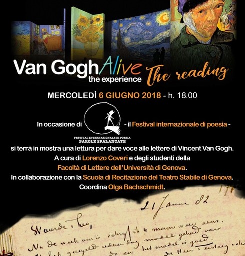 "Van Gogh Alive - The Experience" al Festival Internazionale della Poesia "Van Gogh Alive - The Experience" al Festival Internazionale della Poesia