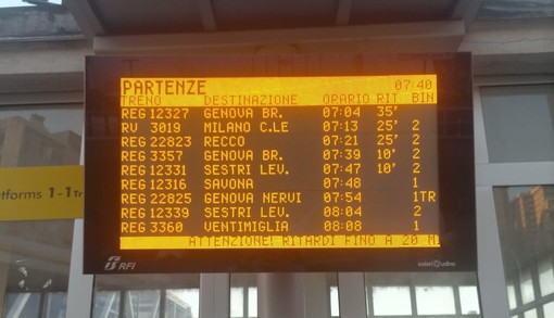 Tentato furto di rame: guasto alla stazione di Voltri, treni in forte ritardo