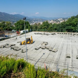 Al via i lavori di riqualificazione dell'impianto sportivo 'Mauro Morgavi' di Sampierdarena (FOTO)